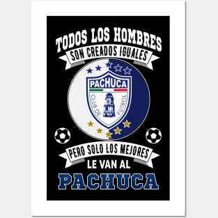 Playera Tuzos del Pachuca los mejores le van a Pachuca Futbol Soccer Mexicano Posters and Art